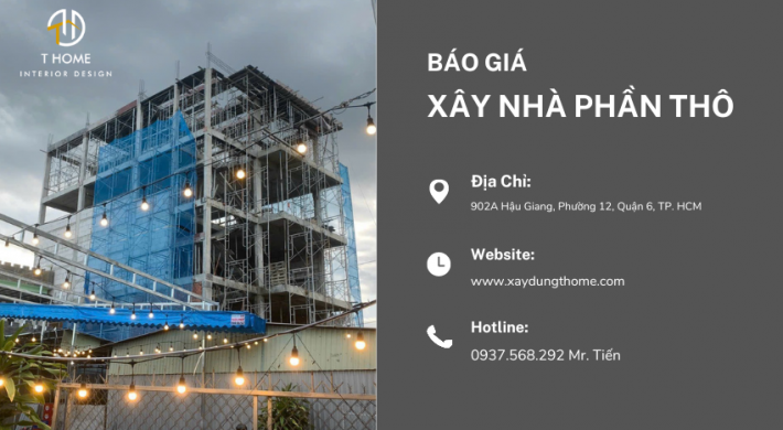 Báo Giá Thi Công Nhà Phần Thô