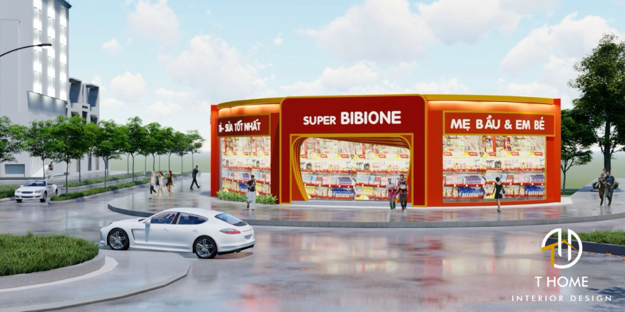 Thiết Kế, Thi Công Chuỗi Siêu Thị BIBIONE Vũng Tàu Thiết Kế, Thi Công Chuỗi Siêu Thị BIBIONE Vũng Tàu