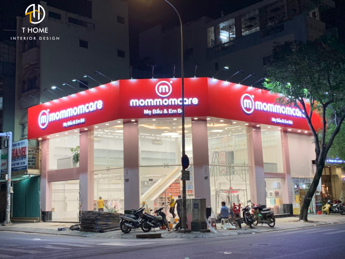 THIẾT KẾ & THI CÔNG CHUỖI SIÊU THỊ MOMMOMCARE THIẾT KẾ & THI CÔNG CHUỖI SIÊU THỊ MOMMOMCARE