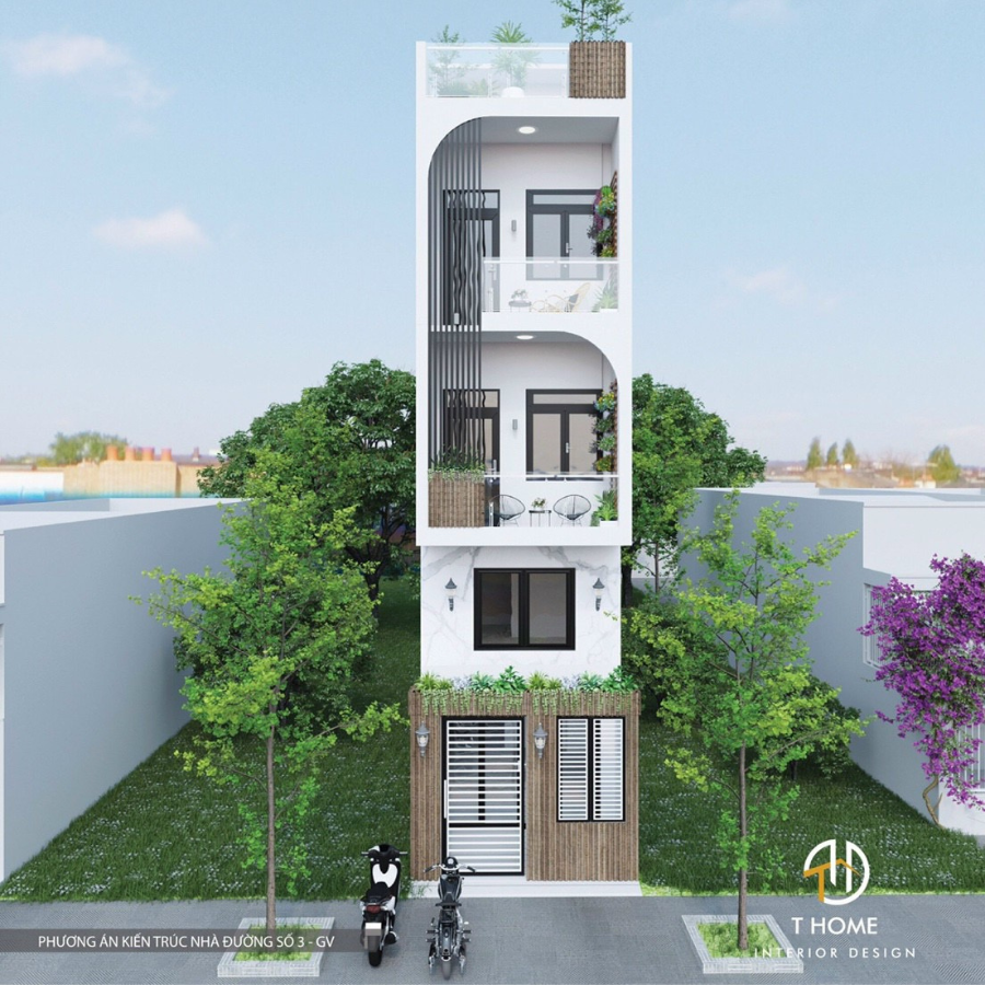 Thiết kế, thi công nhà phố chị Oanh Thiết kế, thi công nhà phố chị Oanh
